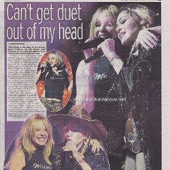 2024 - March - Daily Mirror - Can't get duet out of my head - UK