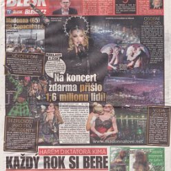 2024 - May - Blesk - Na koncert zdarma prislo 1.6 milionu lidi! - Czech Republic