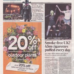 2024 - May - Evening Standard - Madonna is master of neon disguise ahead of final gig - UK