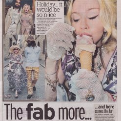 2025 - August - Daily Mirror - Holiday… it would be so n-ice - UK