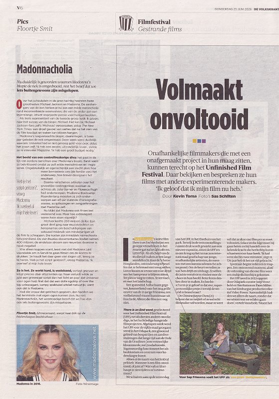 2026 - June - Volkskrant - Madonnacholia - Holland