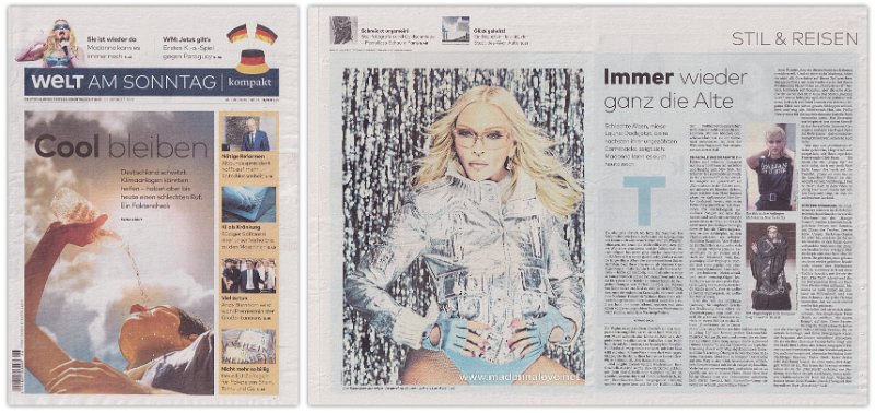 2026 - June - Welt am Sonntag Kompakt - Immer wieder ganz die Alte - Germany