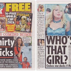 2026 - June - Daily Star - Who's that girl - UK