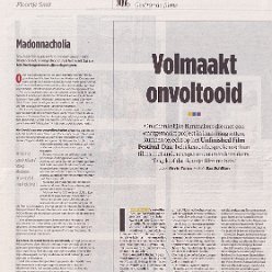 2026 - June - Volkskrant - Madonnacholia - Holland