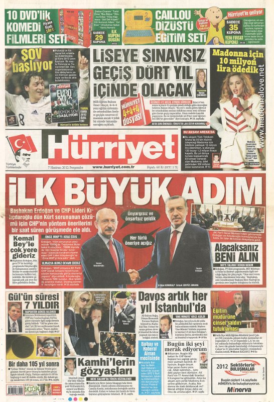 Hurriyet - 7 June 2012 - Turkey