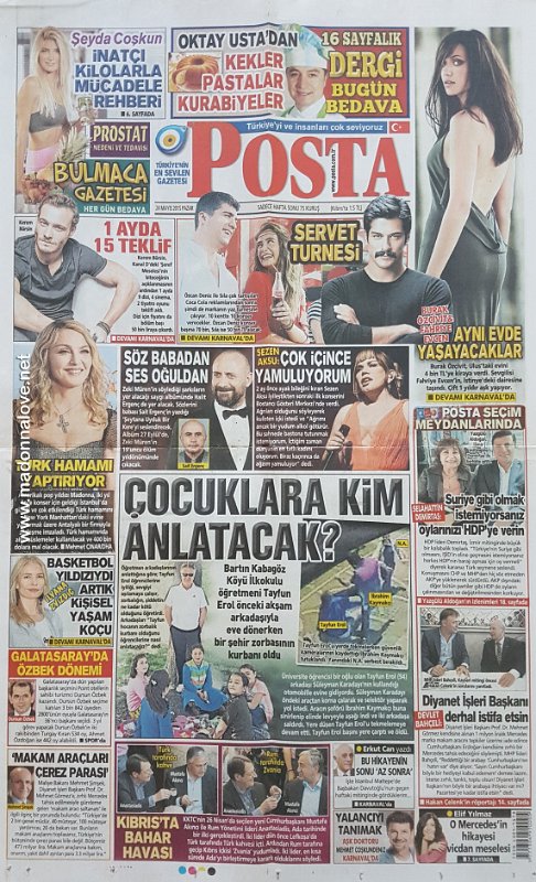 Posta - 24 May 2015 - Turkey