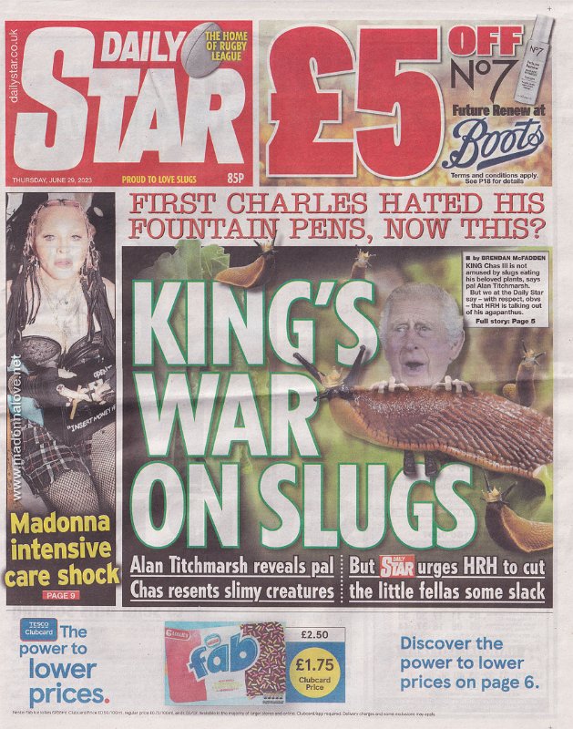 Daily Star - 29 June 2023 - UK