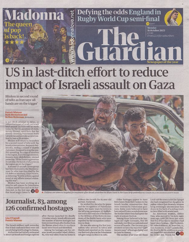 The Guardian - 16 October 2023 - UK